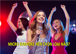 Micro karaoke chọn không dây hay có dây hơn?